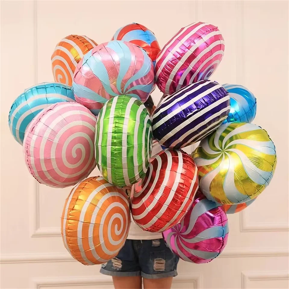 10ks 18 palcov Candy Balóny sada detí narodeninové oslavy dekorácie Deti bábätká DEADING DECORÁCIA Balóny