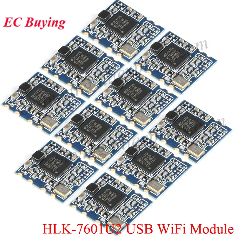10ks/1pc Mini USB WiFi Wifi Wireless Internet Modul podporuje Linux2.42.6 Wince5.06.0 HLK-7601U2 MT7601 MT7601UN pre SMART HOME