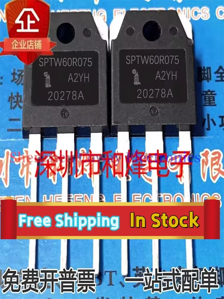 10ks-30pcs SPTW60R075 do-3p MOS 39A/650V na sklade rýchla preprava