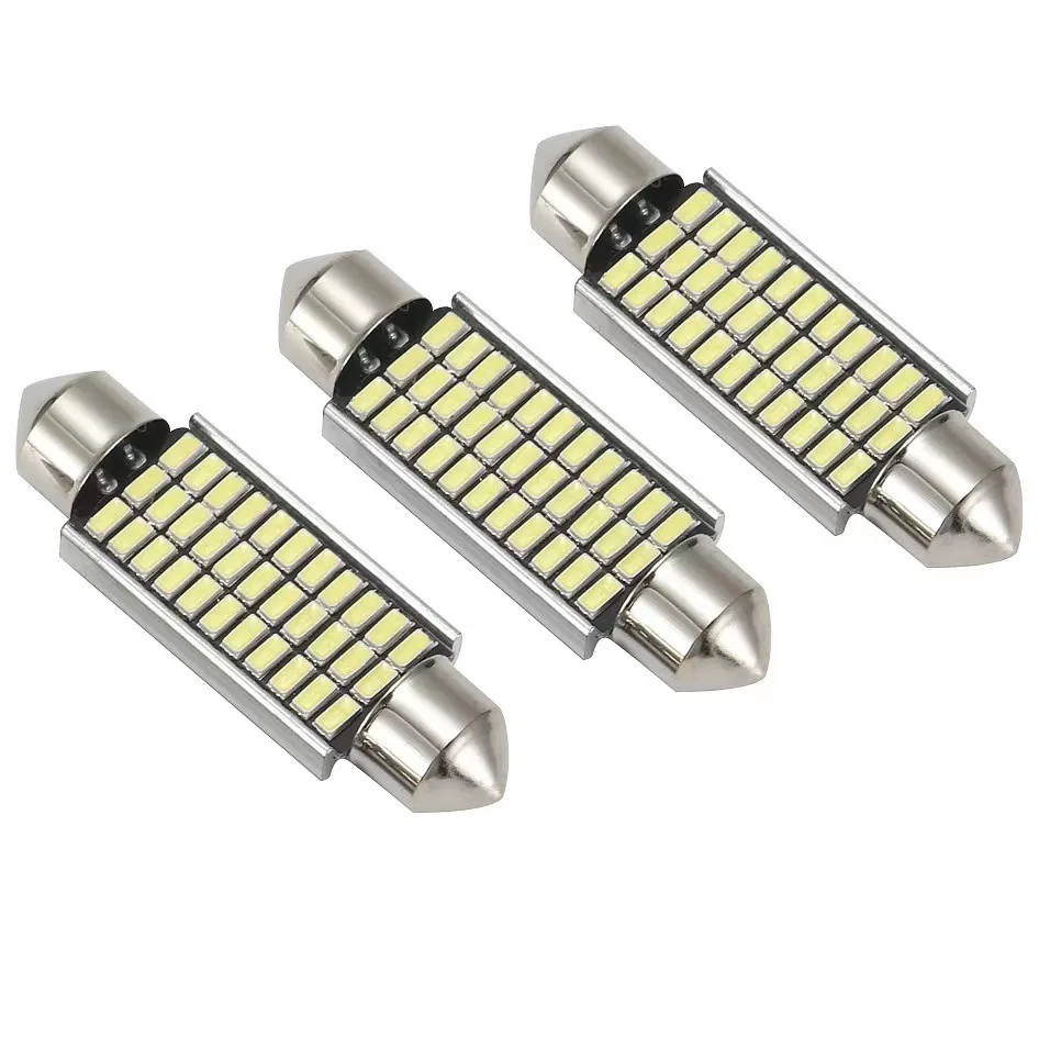 10ks 31 mm 36 mm 39 mm 42 mm LED CANBUS C10W LED žiarovka C5W 4014