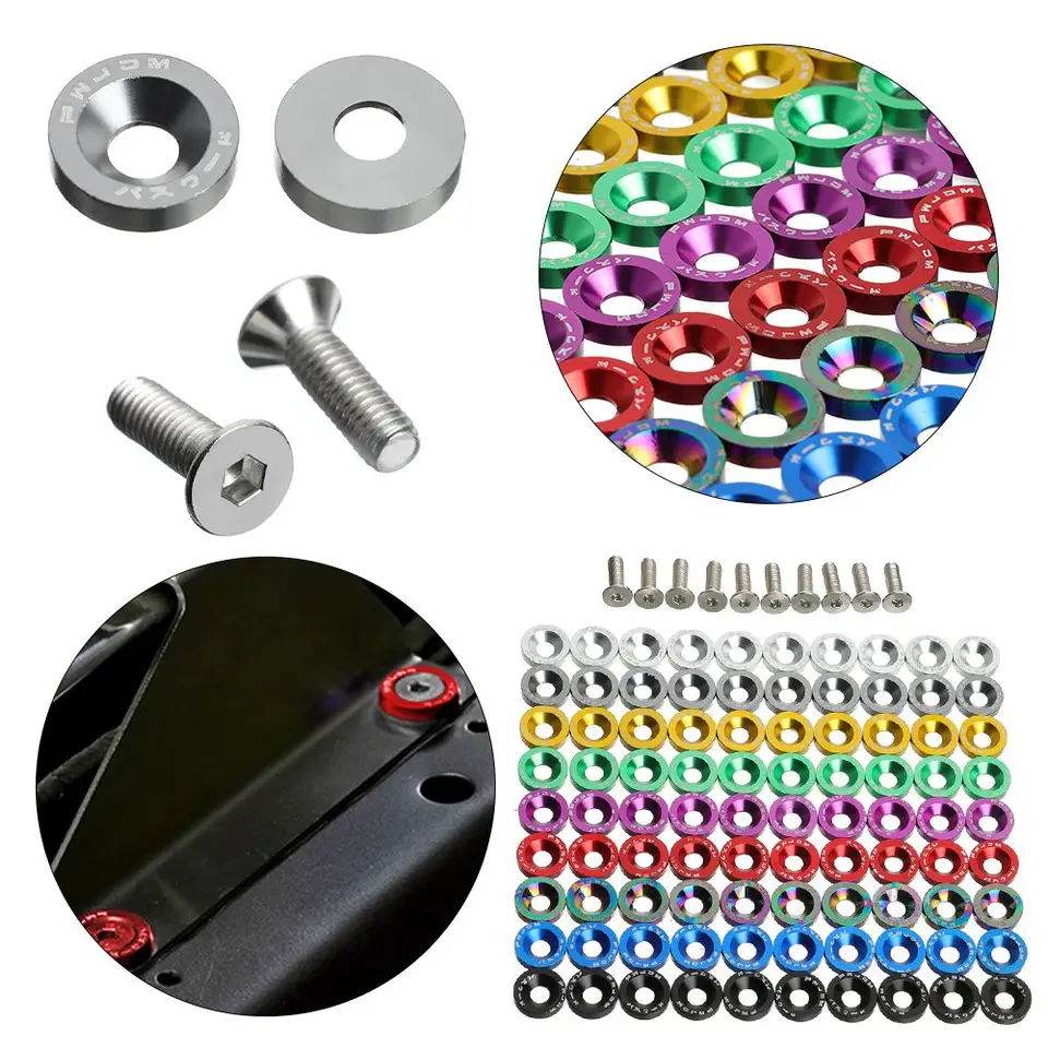 10ks 9 Colors Thunder Eagel pre dualtron 123 rukoväte skrutky skrutky s dekoratívnymi skrutkami Scooter Upevňovače skrutiek skrutky