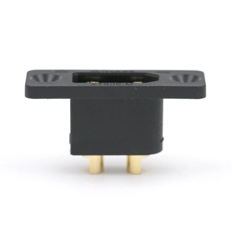 10ks AMASS Black X90E-M XT60EW-M ZLADENÁ BATTERSKÁ Plugová letecká modelka Mužský konektor DIY spojovacie diely pre RC FPV DRON