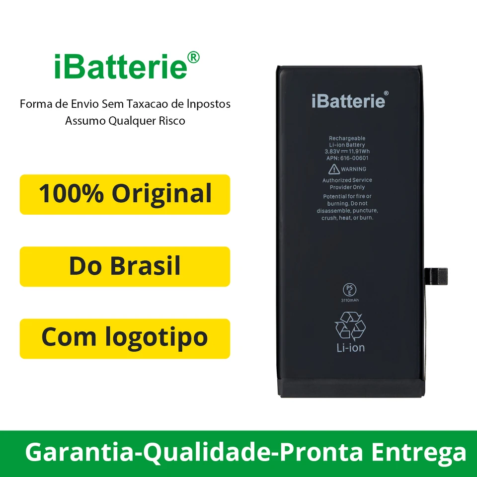 10ks/batéria pre batériu pre iPhone 5S SE2020 6 6S 7 8 6P 6SP 7P 8P Výmena batenie pre X XS XR XSMAX