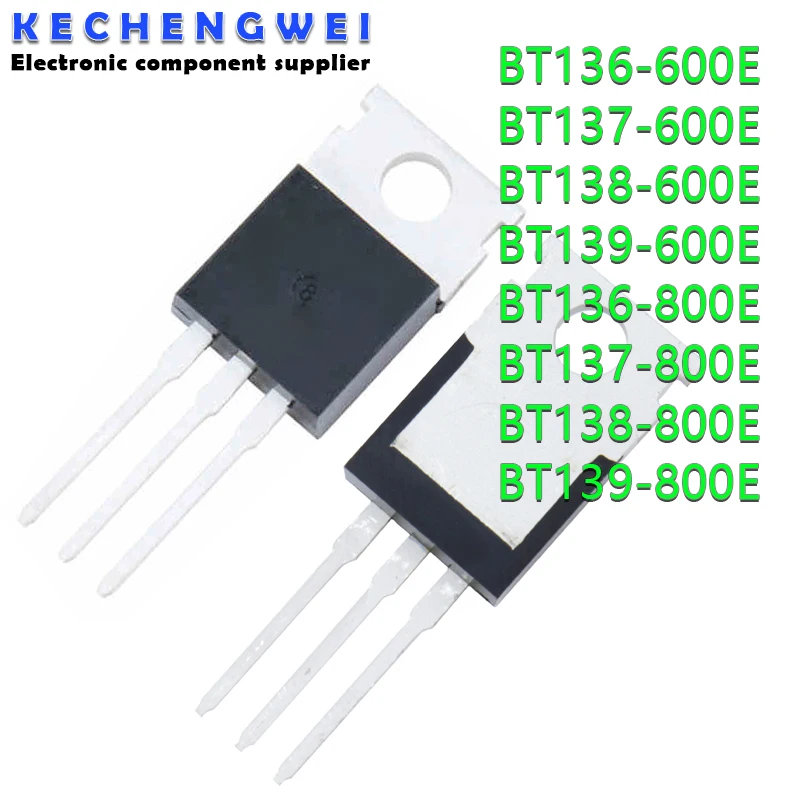 10ks BT136-600E BT137-600E BT138-600E BT139-600E BT136-800E BT137-800E BT138-800E BT139-800E TO-220 BT136 BT137 BT138 BT138