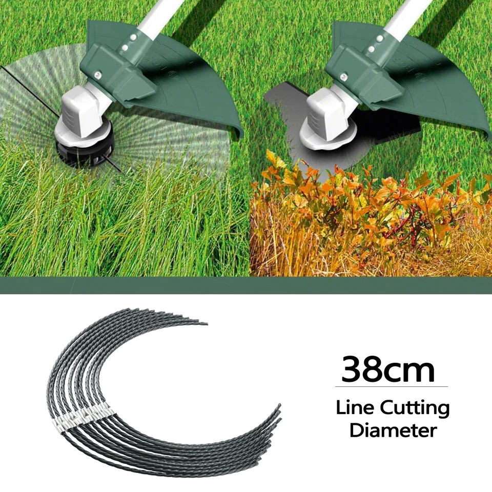 10ks cievková línia pre Bosch AFS 23 37 F016800431 Trápový rezací drôt kefy Cutter Lawn Mewer Head Gardens Časti