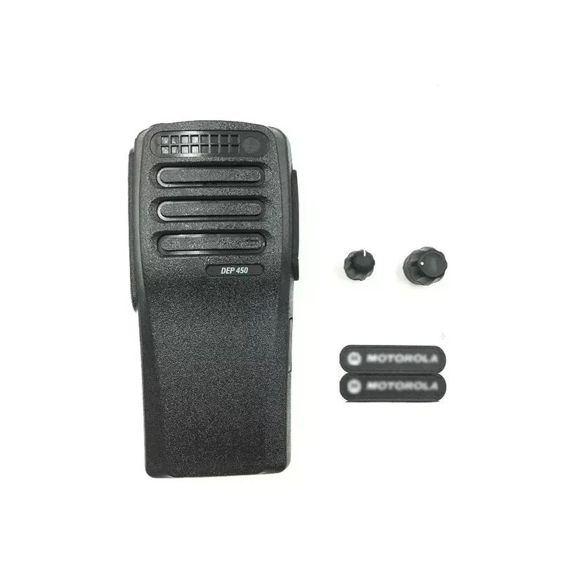 10ks dep450 predné puzdro krytu s objemom a gombíky kanálov pre Motorola XIR P3688 DP1400 DEP450 Radio