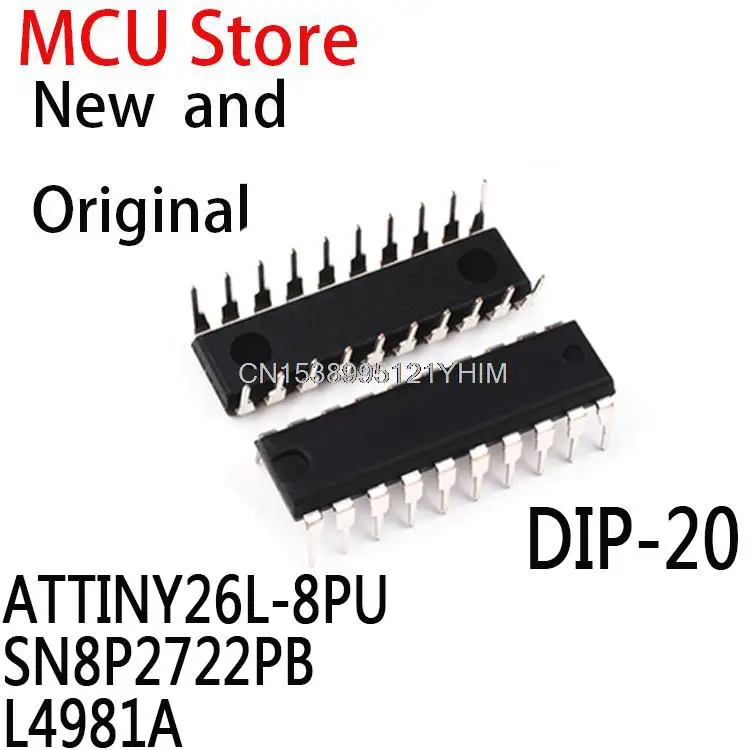 10ks DIP-20 ATTINY26L-8 DIP20 ATTINY26L ATTINY26 26L-8PU SN8P2722 SN8P2722P L4981 4981 IC ATTINY26L-8PU SN8P2722PB L4981A