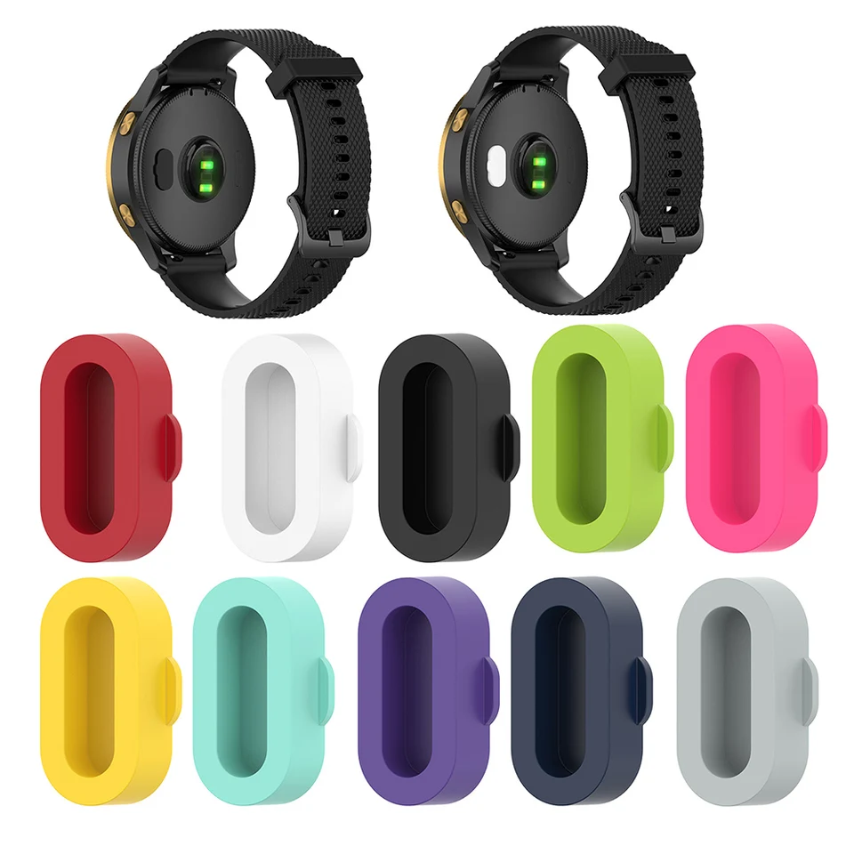10ks Dust Plug Silikone Universal Prach Cover Proti Dust Nabíjačku chránič Cap Cap Doplnky pre Garmin Fenix ​​7 7S 7x 6 5 5x