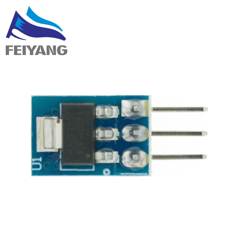 10ks/dávka DC 5V až 3,3 V Modul napájacieho zdroja AMS1117-3.3 LDO 800MA