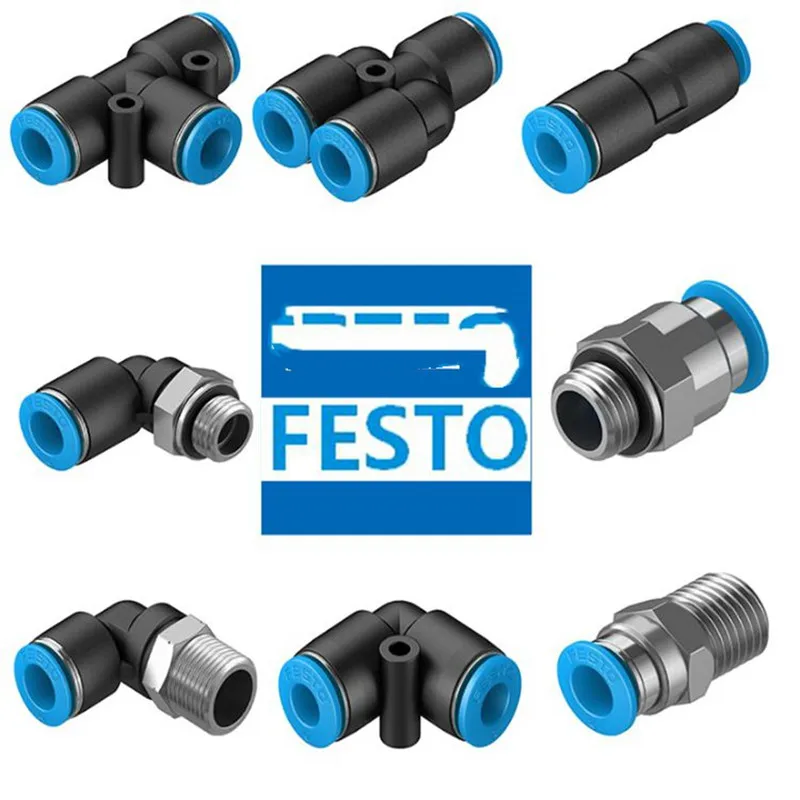 10ks festo Air Fitting QSMY-6 QSMT-4 QSMT-6 QSM-M5-4-I QSM-M5-6-I QSM-1I8-6-I QSMY-4