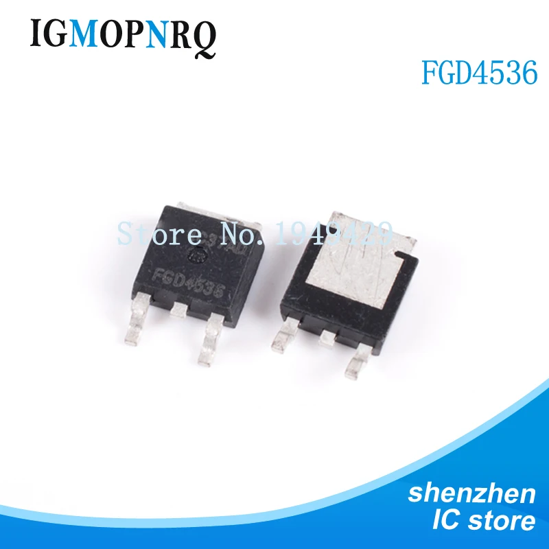 10ks FGD4536 TO-252 FGD4536TM TO252 NOVINKA