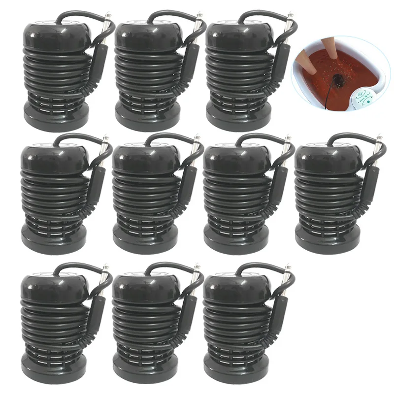 10ks Footbath Ionické polia Detox Polia Aqua Cell Pedikúra Masáž relax detoxikácie Spac Ion Hlava pre iónový kúpanie na nohy