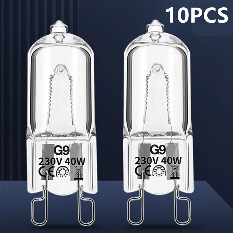 10ks G9 220V 20W 25W 40W 60W Eco halogénové žiarovky kapsula LED žiarovky LAMP vložené guľôčky kryštálovej lampy halogénovej žiarovky 2#