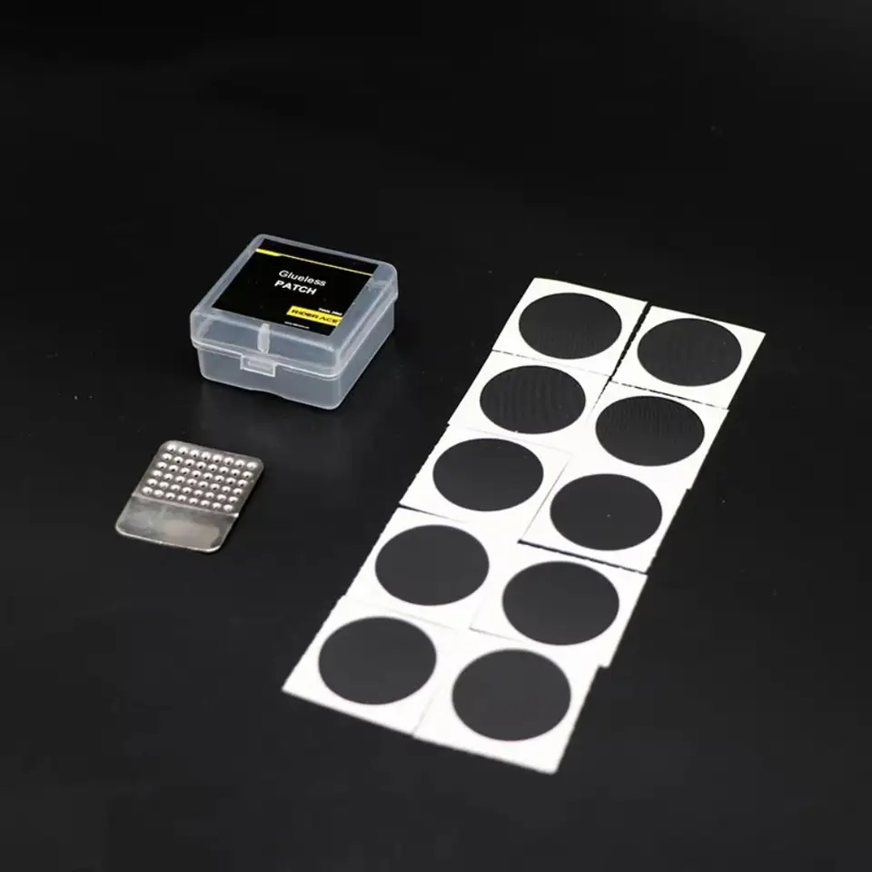 10ks Glueless Chip Patches bicykel Vnútorná pneumatika opravy súprav