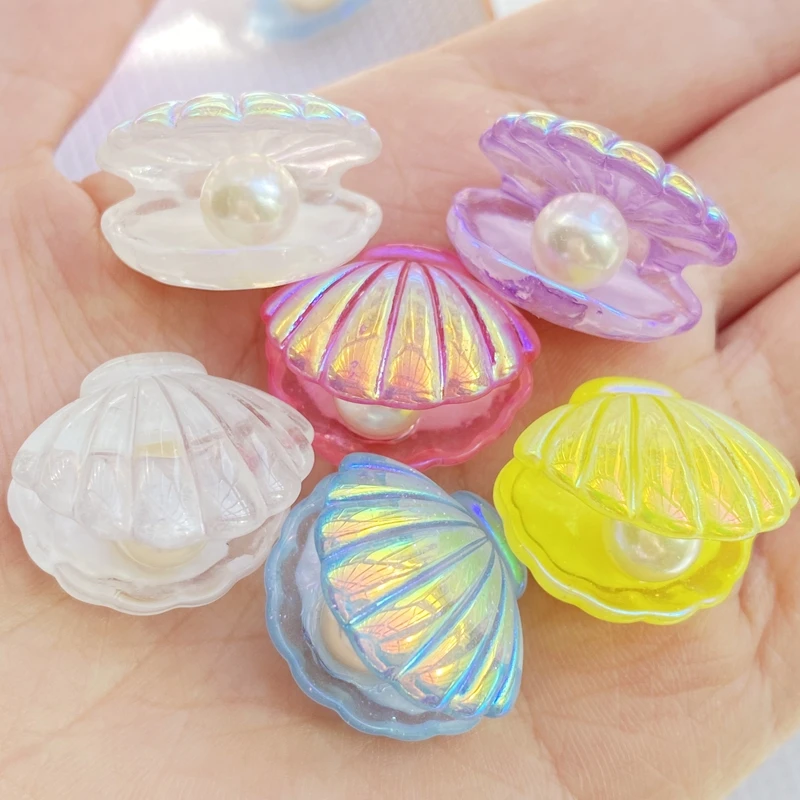 10ks kawaii roztomilý farebný slátkovaný perla s plochou zadnou živicou cabocons scrapbooking DIY šperky remeselnícke dekorácie doplnok E74