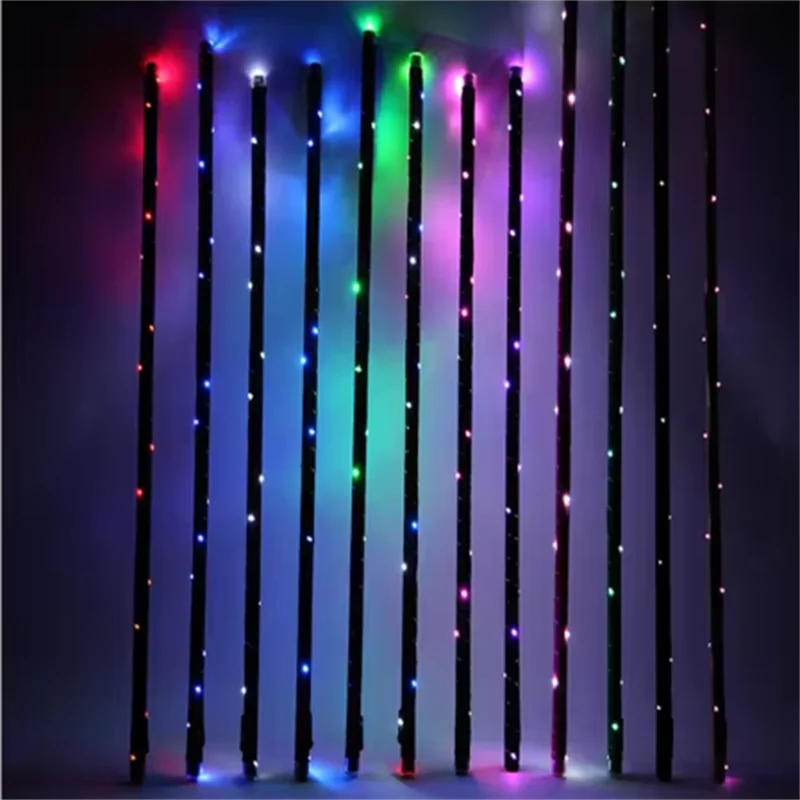10ks LED LED žiariace blikajúce jazzové trstiny tanečné bary Grand Event Adsure Party Performance Performance Decoration Ress