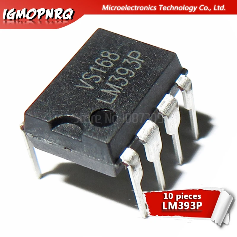 10ks LM393P LM393 LM393N 393 DIP Nový originál
