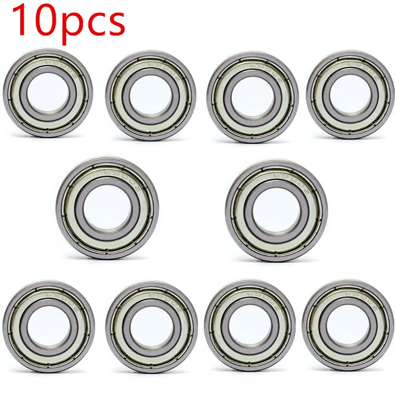10ks/lot Deep Groove Ball Lese Miniatúrne ložiská vnútorného priemeru hriadele 10 mm Vonkajší priemer 22 mm