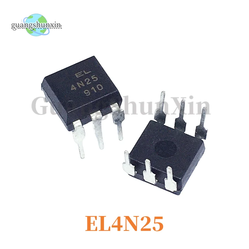 10ks/lot el4n25 4n25 DIP-6 Nový originál na sklade