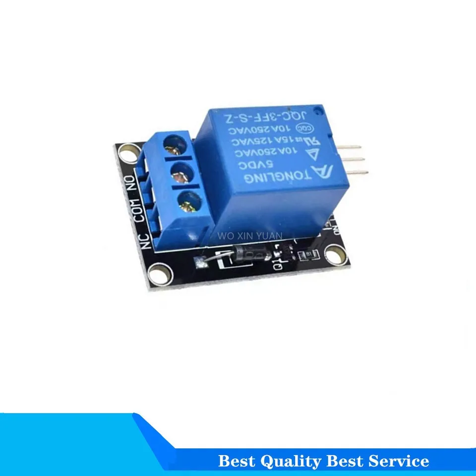 10ks/lot KY-019 5V ONE 1 kanálový reléový modul doska štít pre pic AVR DSP ARM JQC-3FF-SZ