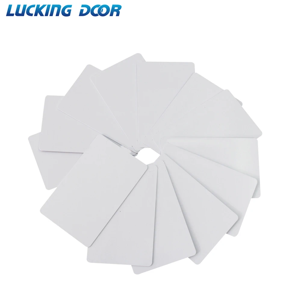 10ks/lot UID 13,56MHz IC Clone Copy Card Changable Smart White Card Duplicator Copy Card Card