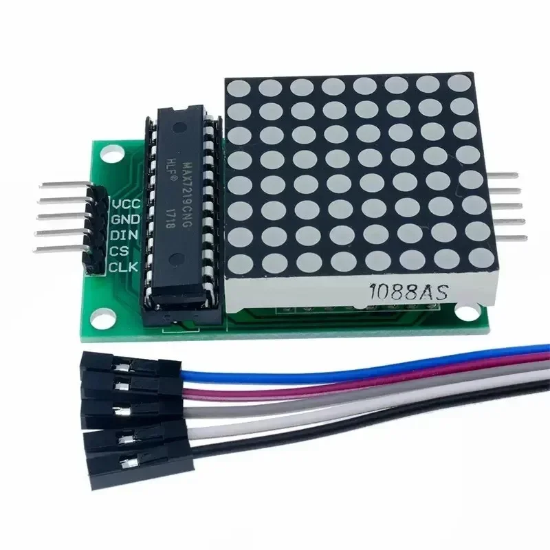 10ks MAX7219 8*8 DOT Matrix MOCROCONTROLLER DISPLAET MODUL MCU LED DID Riadiaci modul pre Arduino 5V