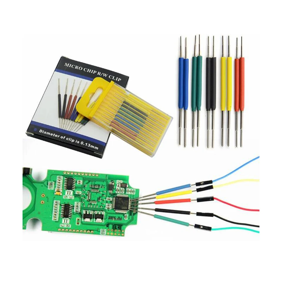 10ks Mini IC Clamp IC Logic Analyzer SOP/SOIC/TSSOP/TSOP/SSOP/MSOP/PLCC/QFP/TQFP/LQFP/SMD