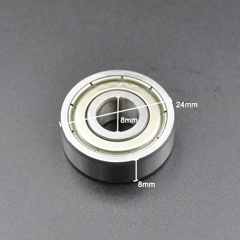 10ks Miniatúrne ložisko 628ZZ 8*24*8 mm chrómová oceľ 628 ZZ 2Z 2RS DDU Deep Groove Gualings