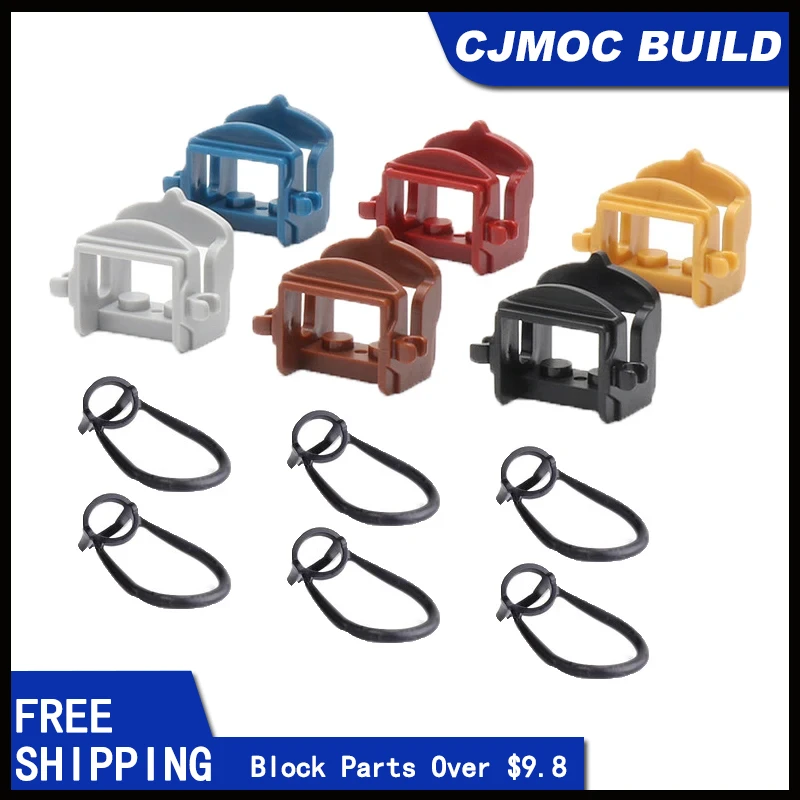 10ks MOC City Series 93087 4491 Saddle Horse Lope Building Building Animal Animal Vojenské vojnové doplnky Hračky pre deti pre deti