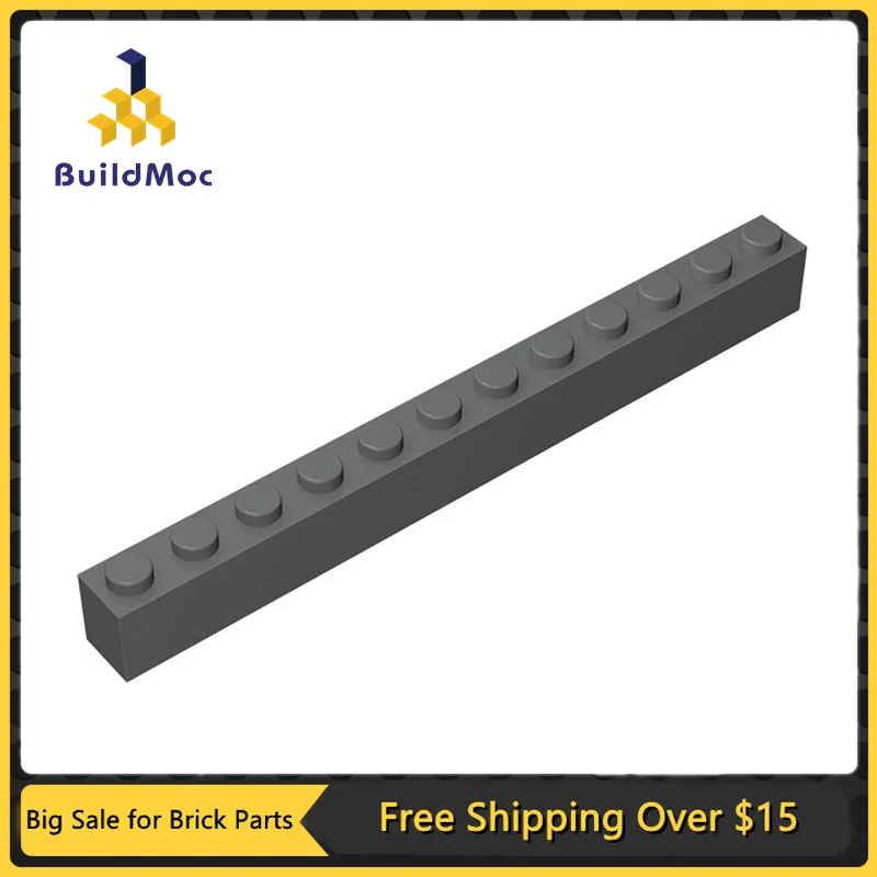10ks MOC diely 6112 tehly 1 x 12 Kompatibilné tehly DIY Assmble Building Blocks Časticové detské puzzle mozgové hračky darček