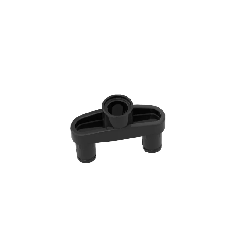 10ks MOC zostavuje častice 15461 High-Tech Pin Connector 3L s 2 kolíkmi a stredovými otvormi, rezervné hračky