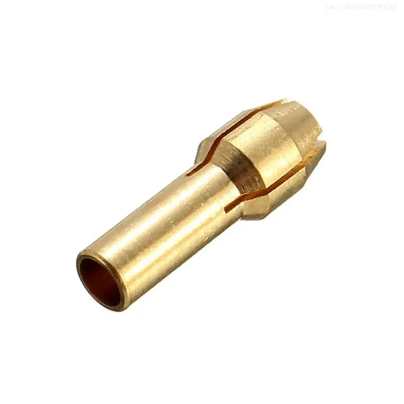 10ks mosadzné vŕtačky Chuck Collet Bits pre rotačný nástroj 0,5-3,2 mm 4,3 mm Shank F1FB