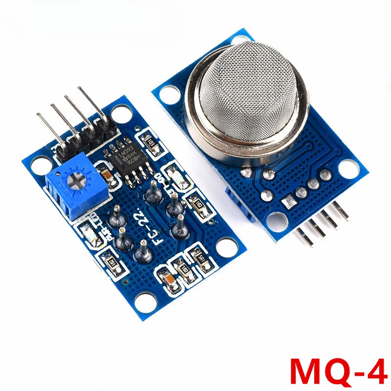 10ks MQ-4 metánový plynný senzor prírodný co metánový detektorový modul pre Arduino