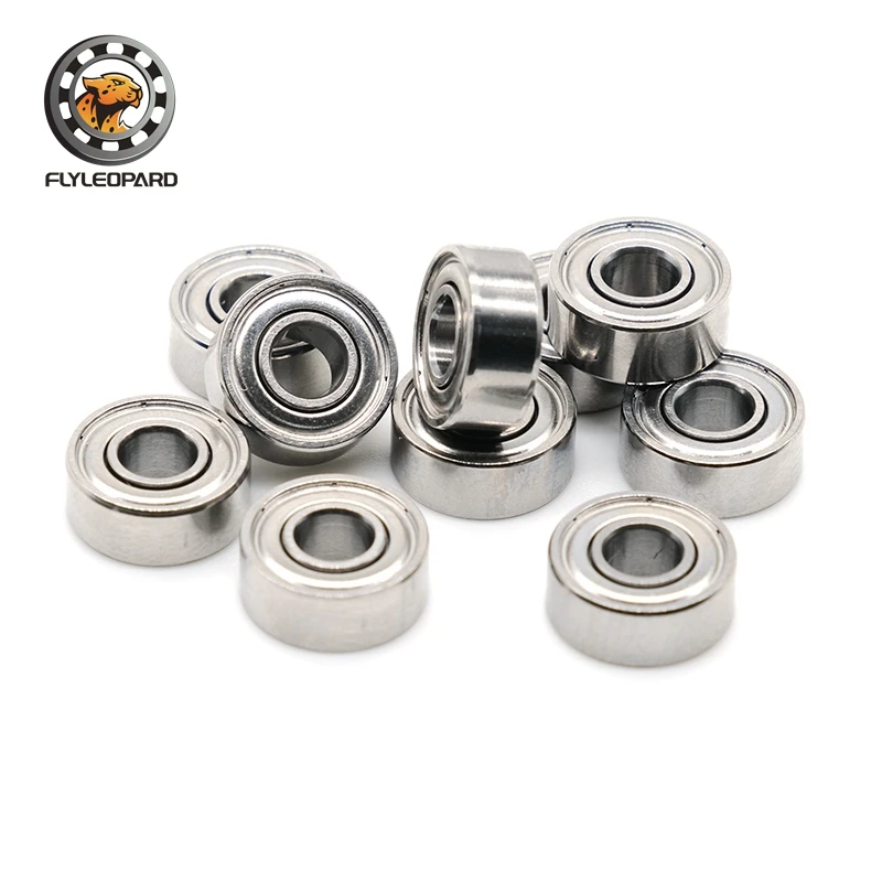10ks MR104ZZ rukoväte s ložiskom 4x10x4 mm pre silnú vŕtačku laboratórium MR104 ZZ ABEC-9 Ball Ball Balling necht klinec