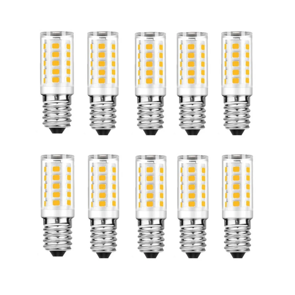 10ks najjasnejšie E14 LED žiarovka AC220V 5W keramická SMD2835 LED žiarovka Teplé/chladné biele bodové svetlo Vymeňte halogén E14 svetlo veľkoobchod