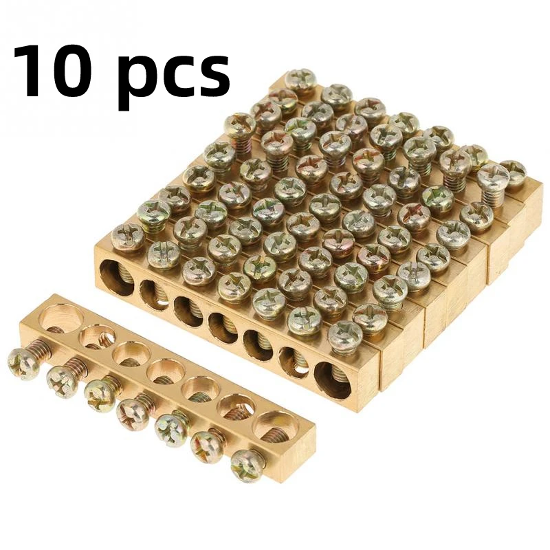 10ks/nastavená spojovacia svorka 7 otvor