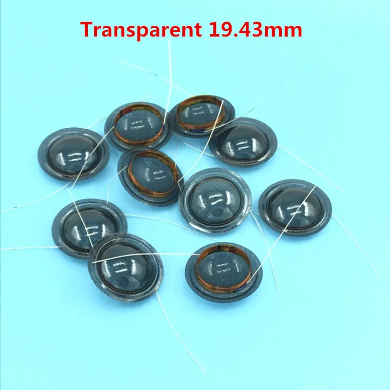10ks Nový 19 mm (19,43 mm) Demonizácia Dome Kapton Tweeters Voice Coil