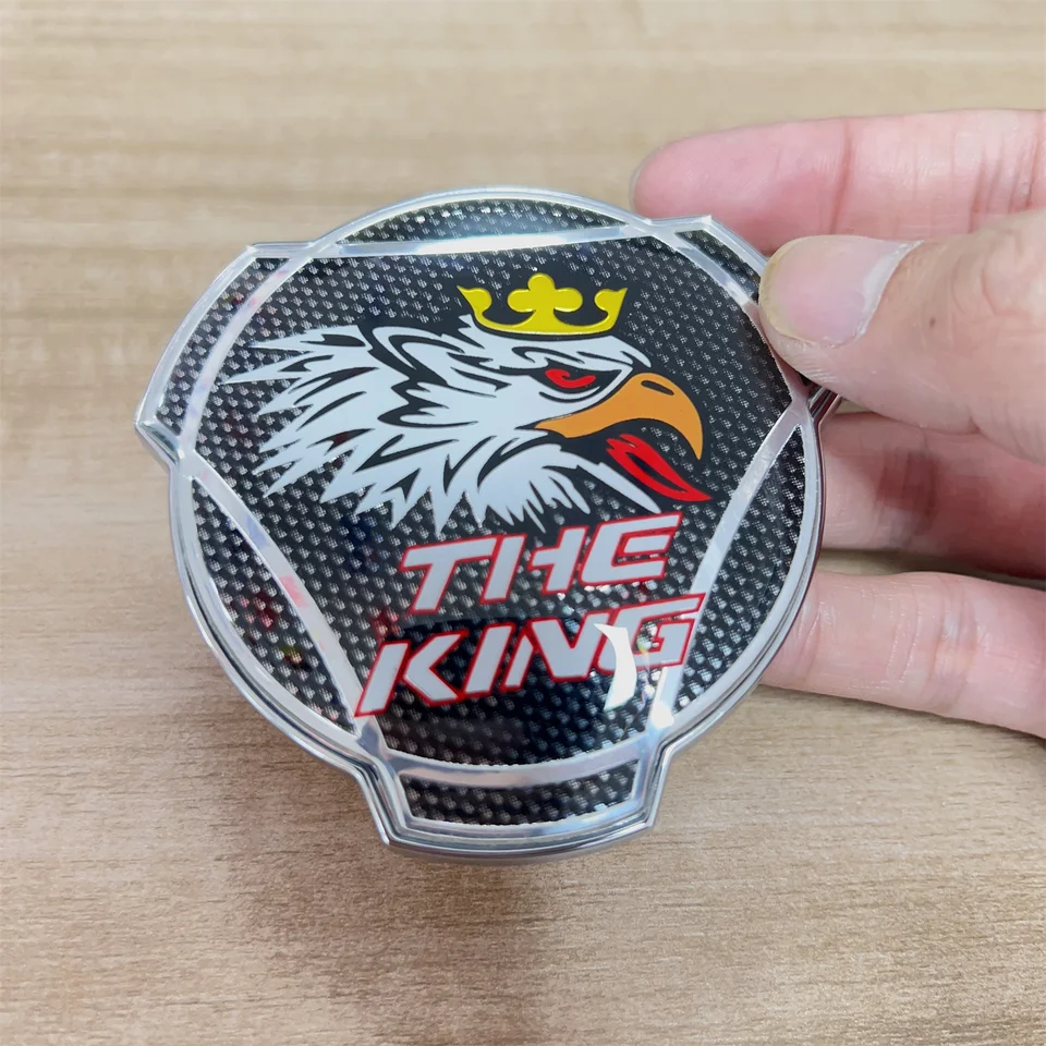 10ks Nový štýl Custom Griffin Logo King Logo pre predný plastový znak odznaku plastového znaku vložený plastový znak 1401610