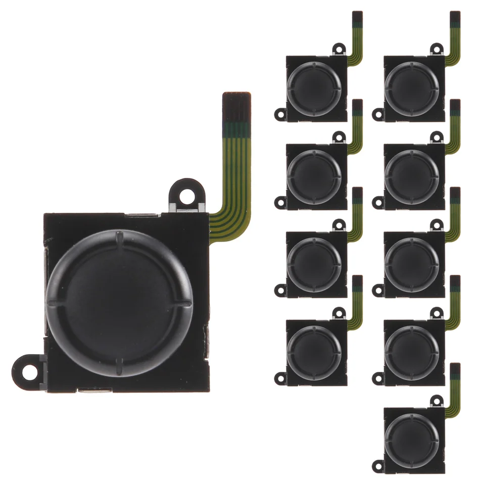 10ks náhradný 3D analógový rocker Joy Stick for Nintendo Switch Controller NS Gamepad Joycon Game Pad