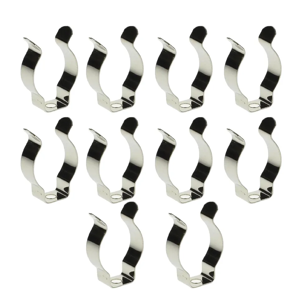 10ks pružiny Terry Clips z nehrdzavejúcej ocele úzky základný náradie 6 mm-35 mm Skladovacie vešiaky na náradie pre garáže Hardware