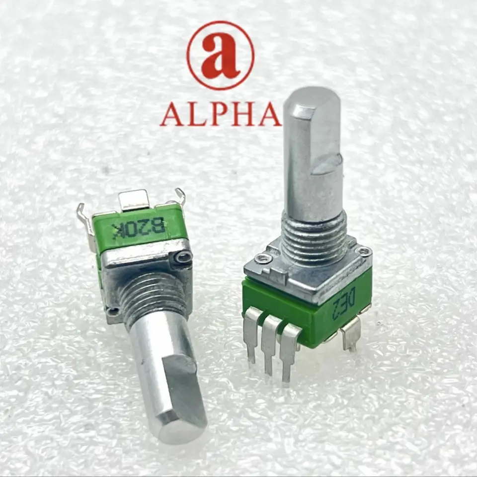 10ks Pôvodný priekopník DDJ-SR DJ Controller Taiwan Alpha Objem Presnosť Potentiometra DJ Controller B20K Axis Lengt