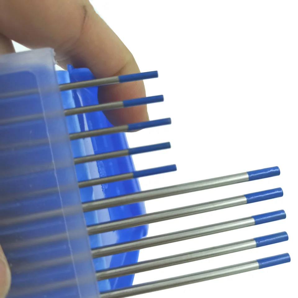 10ks/set 2% LantHened WL20 pre TIG zváračské tyče volfrámové elektródy 1,6 mmx150mm+2,4mmx175 mm pre nástroje zvárania
