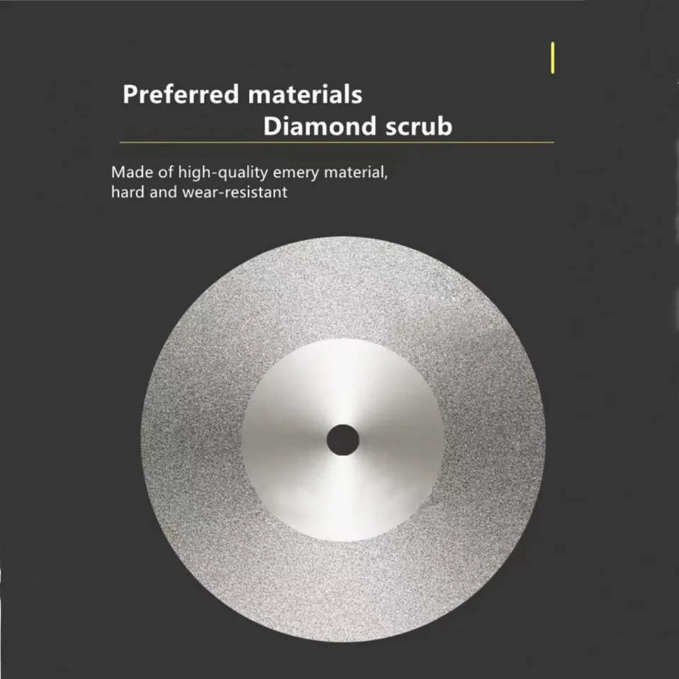 10ks/set Dremel Accessories Diamond Grinding Wheel PILE Kruhový rezanie kotúča Dremel Rotary Tool Diamond Discs