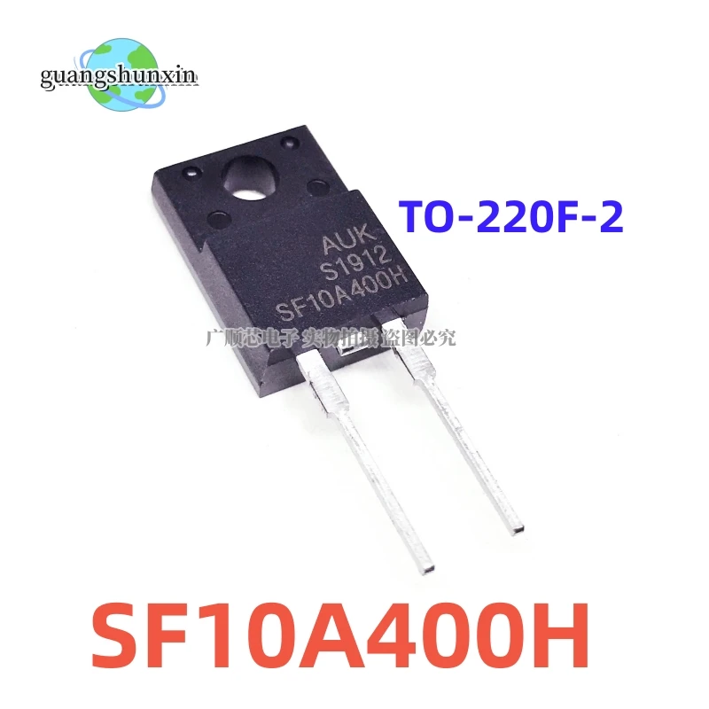 10ks SF10A400H SF10A400 Ultra rýchly regenerácia dióda 10A 400V až 220F-2
