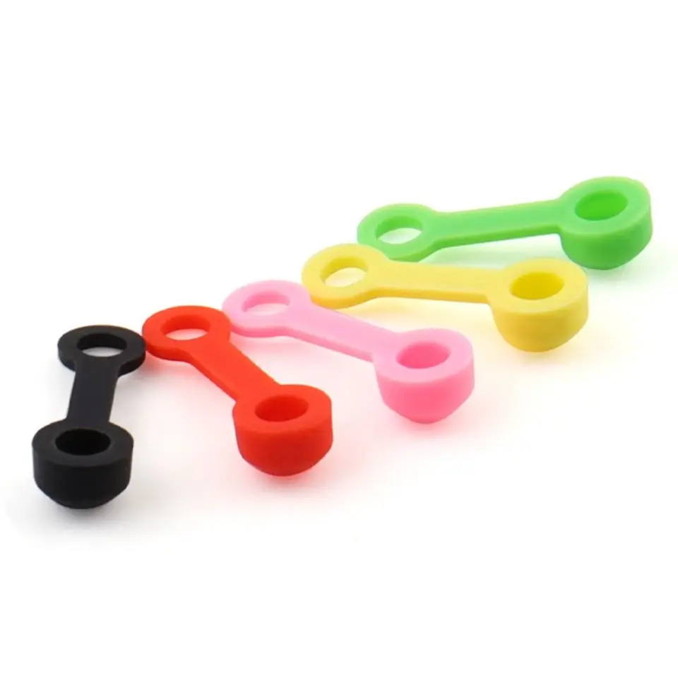 10ks Silikónový bicykel krvácanie vsukovej bradavky Kryt Mäkké brzdové skrutkovacie čiapky odolné XT Clamp Clamp Oil Vužnícke čiapky MTB bicykel