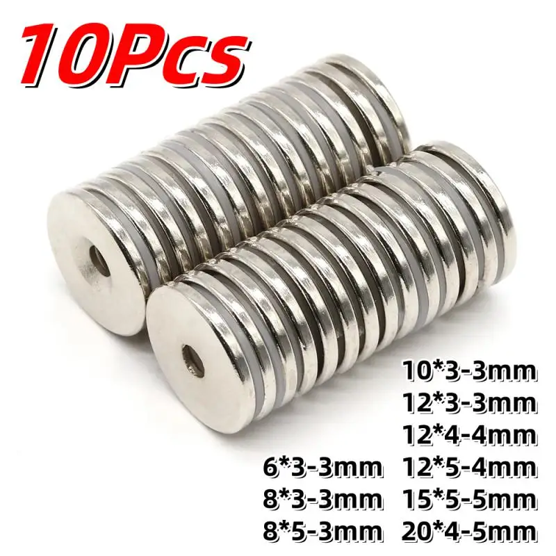 10ks silné magnety pulzunk round ndfeb silné silné vzácne Zem trvalé neodymiové magnetové magnety chladničky pre domácich majstrov