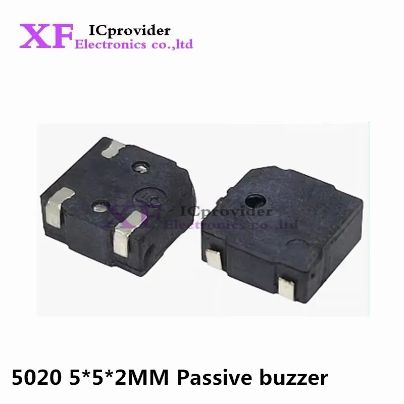 10ks SMD Pasívny bzučiak 5020 SMT-5020 SMT-5020 3V 3,3V 5V Ultra tenký elektromagnet typ 5 * 5 * 2 mm