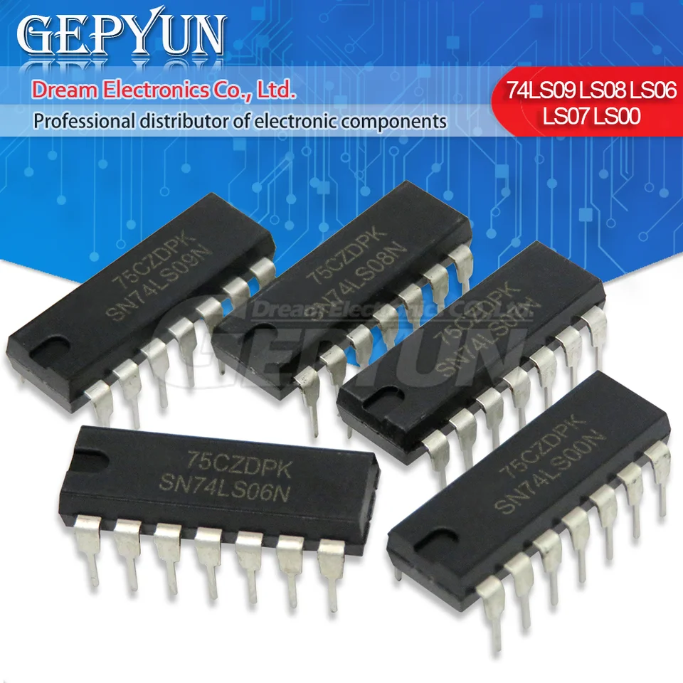 10ks sn74ls04n dip 74ls04n 74ls04 DIP-14 HD74LS04P SN74LS00N SN74LS02N SN74LS06N SN74LS07N SN74LS08N SN74LS09N 74LS02 74LS08