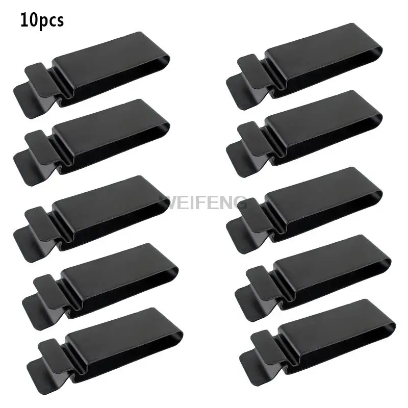 10ks taktické kovové kovové spona spona spona Kydex Klipy Klips nôž puzdro puzdro puzdro kovový kovový klip Multipurpose Edc Diy Clips