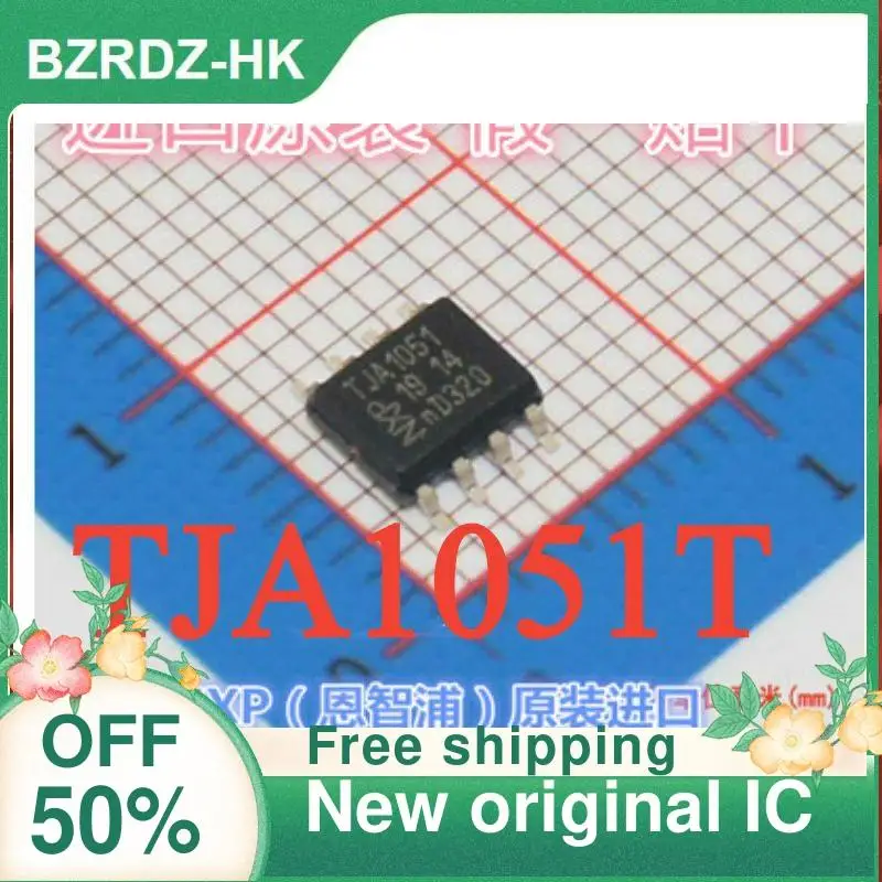 10ks TJA1051T SOP-8 nový originálny IC